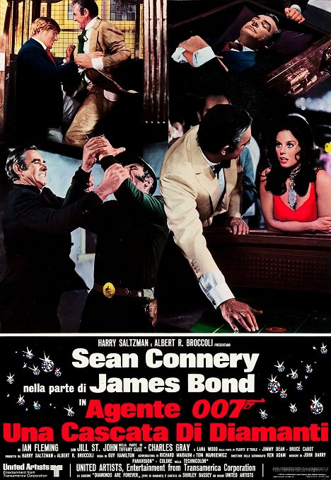 Sean Connery, Lana Wood - James Bond: Diamanty sú večné - Fotosky