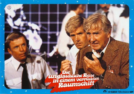 Richard Jaeckel, Frank Ashmore, Lloyd Bridges - Die unglaubliche Reise in einem verrückten Raumschiff - Lobbykarten