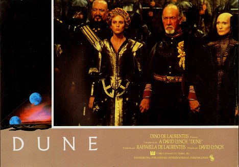 Virginia Madsen, José Ferrer, Siân Phillips - Dune - Fotocromos