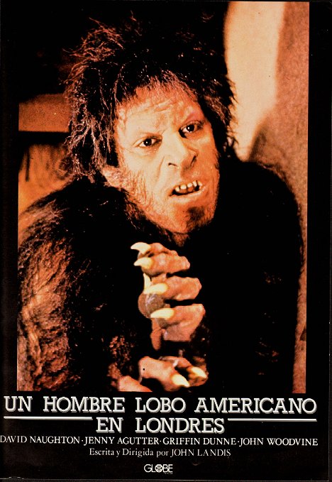 David Naughton - An American Werewolf in London - Lobbykaarten