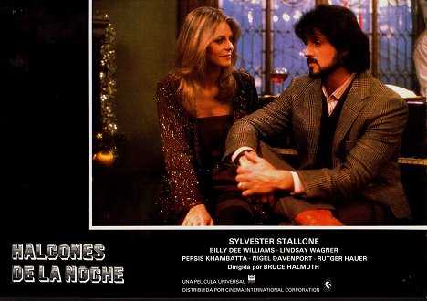Lindsay Wagner, Sylvester Stallone - Halcones de la noche - Fotocromos