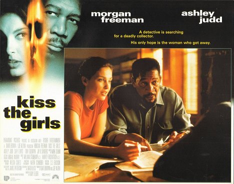 Ashley Judd, Morgan Freeman - Kiss the Girls - Lobby Cards