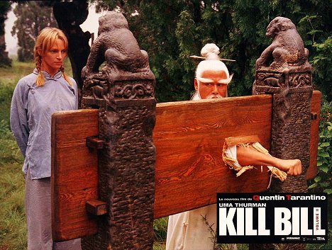 Uma Thurman, Chia-Hui Liu - Kill Bill: Vol. 2 - Lobbykarten