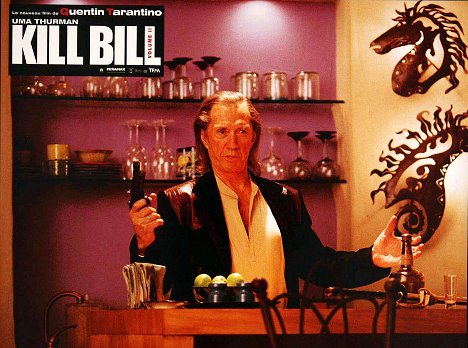 David Carradine - Kill Bill : Volume 2 - Cartes de lobby