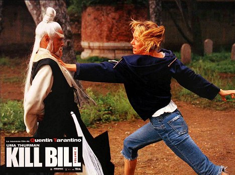 Chia-Hui Liu, Uma Thurman - Kill Bill : Volume 2 - Cartes de lobby