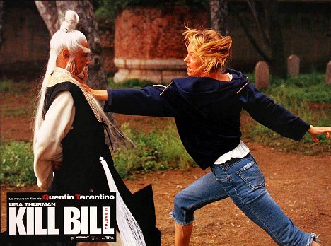 Chia-Hui Liu, Uma Thurman - Kill Bill - A Vingança (vol. 2) - Cartões lobby