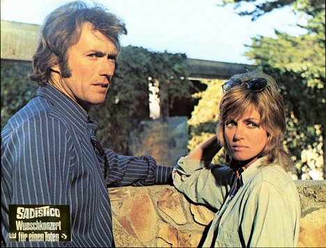 Clint Eastwood, Donna Mills - Play Misty for Me - Lobby karty