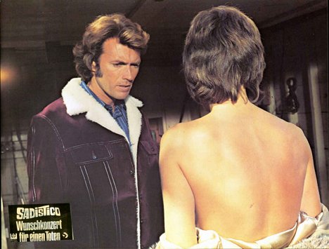 Clint Eastwood, Jessica Walter - Een huivering in de nacht - Lobbykaarten