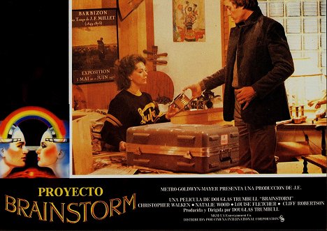 Natalie Wood, Christopher Walken - Proyecto Brainstorm - Fotocromos