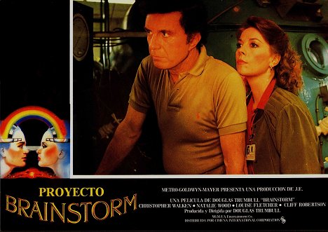 Cliff Robertson, Natalie Wood - Proyecto Brainstorm - Fotocromos