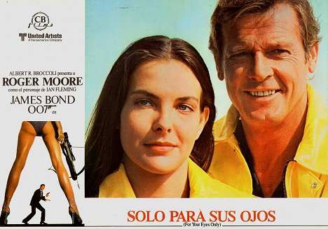 Carole Bouquet, Roger Moore - James Bond 007 - In tödlicher Mission - Lobbykarten