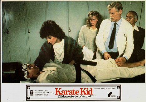 Ralph Macchio, Randee Heller, Elisabeth Shue, Pat Morita - The Karate Kid - Lobby Cards