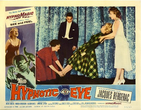 Jacques Bergerac, Merry Anders - The Hypnotic Eye - Lobby Cards