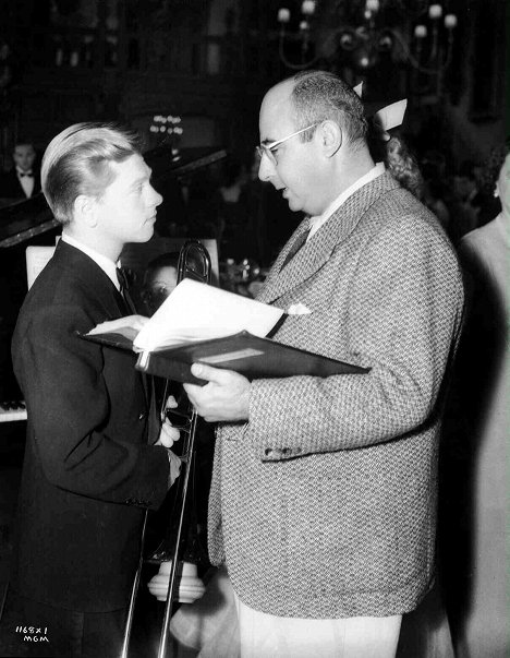 Mickey Rooney, Norman Taurog - Men of Boys Town - Tournage