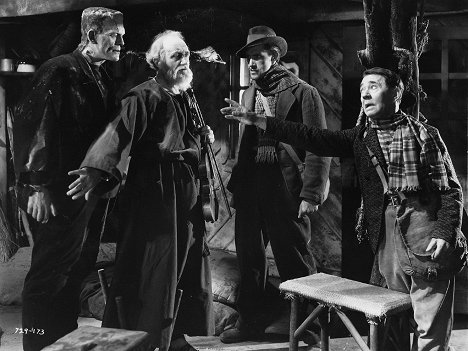 Boris Karloff, O.P. Heggie, John Carradine - Frankensteins Braut - Filmfotos