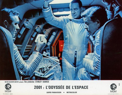 William Sylvester - 2001 : L'odyssée de l'espace - Cartes de lobby