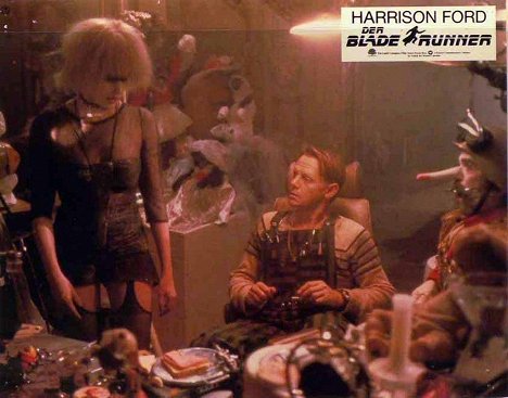 Daryl Hannah, William Sanderson - Blade Runner - Cartes de lobby