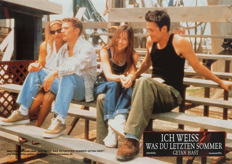 Sarah Michelle Gellar, Ryan Phillippe, Jennifer Love Hewitt, Freddie Prinze Jr. - Ich weiß, was Du letzten Sommer getan hast - Lobbykarten