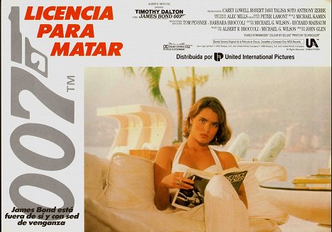 Talisa Soto - 007 - Licença Para Matar - Cartões lobby