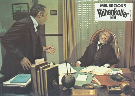 Mel Brooks, Howard Morris - Höhenkoller - Lobbykarten