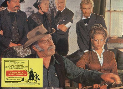 Keenan Wynn, Claudia Cardinale - Il était une fois dans l'Ouest - Cartes de lobby