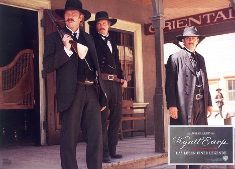 Michael Madsen, Linden Ashby, Kevin Costner - Wyatt Earp - Das Leben einer Legende - Lobbykarten