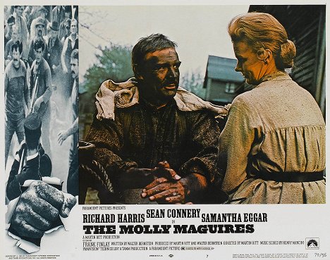 Sean Connery, Bethel Leslie - The Molly Maguires - Lobbykaarten