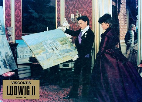 Helmut Berger, Romy Schneider - Ludwig: The Mad King of Bavaria - Lobby Cards