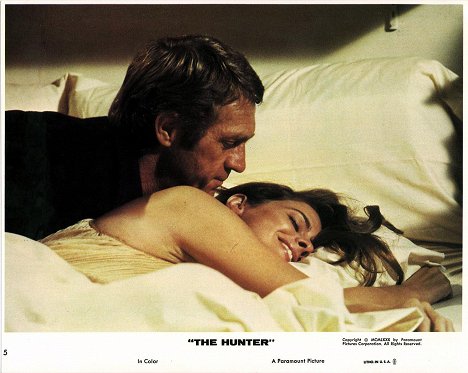 Steve McQueen, Kathryn Harrold - The Hunter - Lobbykaarten