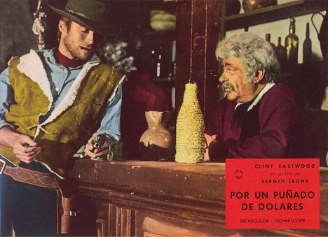 Clint Eastwood, José Calvo - Kourallinen dollareita - Mainoskuvat