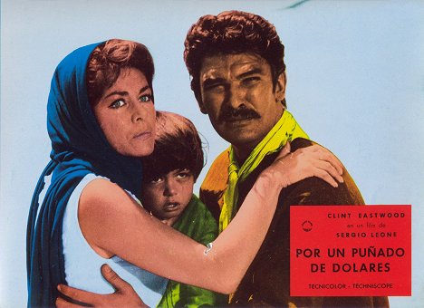 Marianne Koch, Nino Del Arco, Daniel Martín - A Fistful of Dollars - Lobby Cards