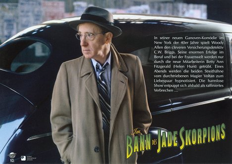 Woody Allen - Le Sortilège du scorpion de Jade - Cartes de lobby
