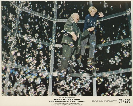 Jack Albertson, Peter Ostrum - Willy Wonka & the Chocolate Factory - Lobby Cards
