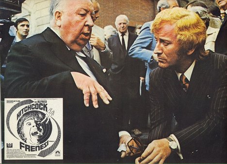 Alfred Hitchcock, Barry Foster - Alfred Hitchcock: Téboly - Vitrinfotók