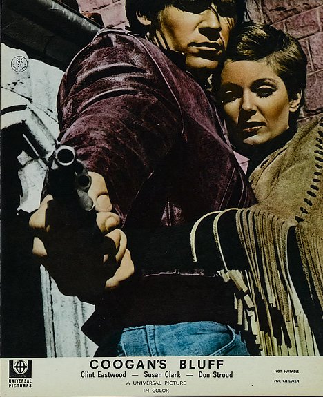 Don Stroud, Tisha Sterling - Coogan's Bluff - Lobby karty