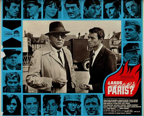 Charles Boyer, Pierre Vaneck - Paris brûle-t-il ? - Lobbykaarten