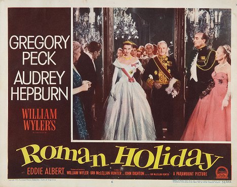 Audrey Hepburn, Harcourt Williams - Roman Holiday - Lobby Cards