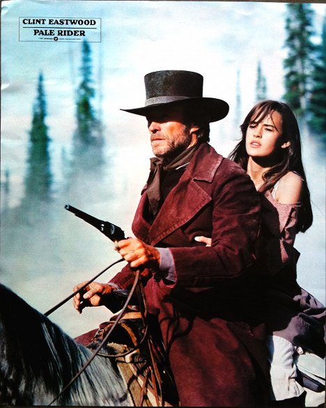 Clint Eastwood, Sydney Penny - Pale Rider, le cavalier solitaire - Cartes de lobby