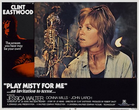 Donna Mills - Play Misty for Me - Lobby karty