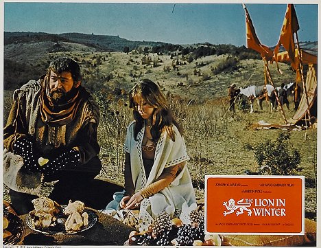 Peter O'Toole, Jane Merrow - The Lion in Winter - Lobby Cards