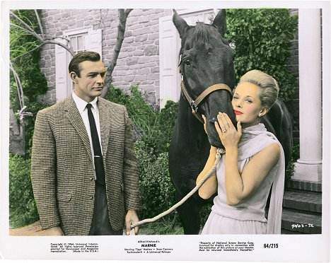 Sean Connery, Tippi Hedren - Marnie - Lobby Cards