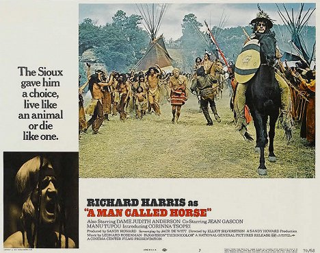 Manu Tupou - A Man Called Horse - Lobby Cards