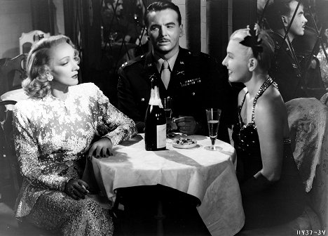 Marlene Dietrich, John Lund, Jean Arthur