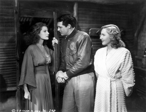 Rita Hayworth, Cary Grant, Jean Arthur - Only Angels Have Wings - Van film