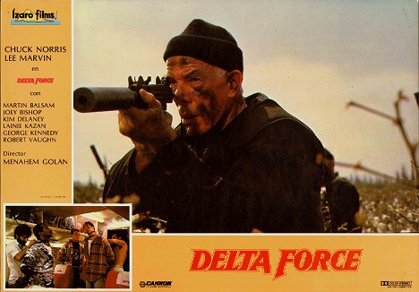 Lee Marvin - Delta Force - Mainoskuvat