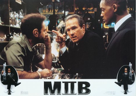 Tony Shalhoub, Tommy Lee Jones, Will Smith - Men in Black II - Lobbykarten