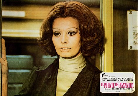 Sophia Loren - Cassandra Crossing - Cartões lobby