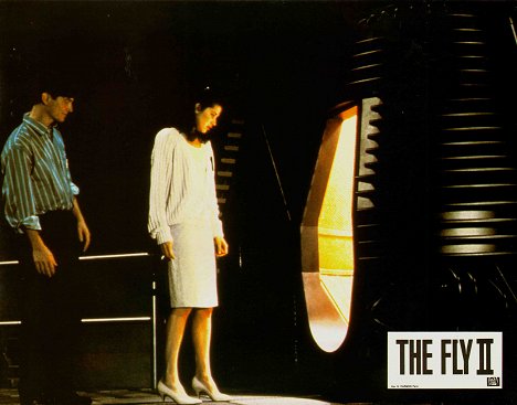 Eric Stoltz, Daphne Zuniga - The Fly II - Lobby karty