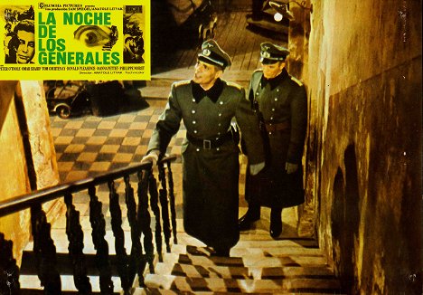 Omar Sharif, Gordon Jackson - The Night of the Generals - Lobby Cards