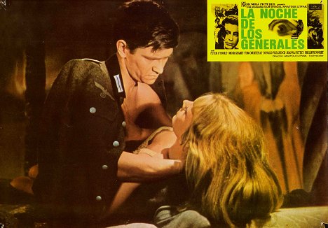 Tom Courtenay, Joanna Pettet - The Night of the Generals - Lobby Cards